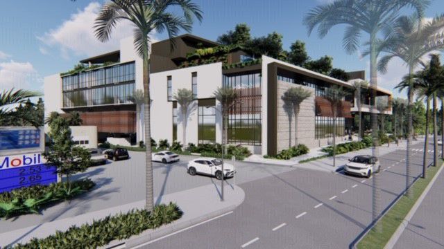 Architect rendering - project Key Biscayne Gateway